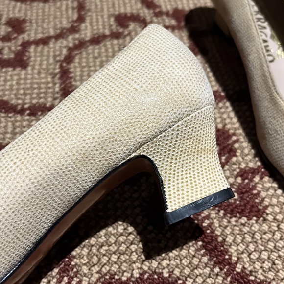 Salvatore Ferragamo Luigia, Avorio Calf Liz shoe 7AAA - Picture 4 of 7